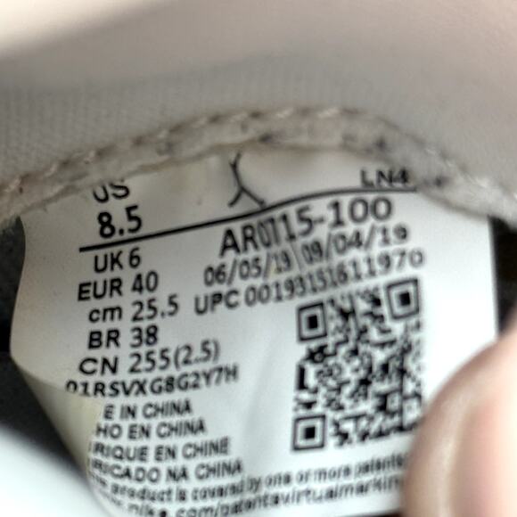 Size 8.5 - Wmns Nike Air Jordan 11 Retro Vast Grey Women's Shoes - Picture 7 of 8